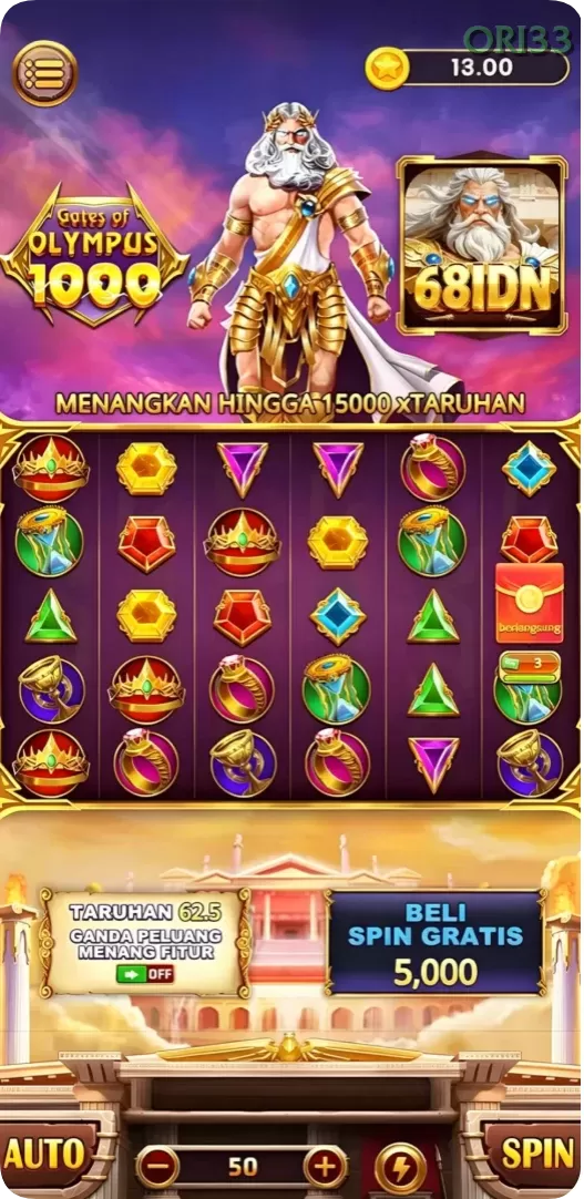 Cuplikan layar MILO4D — halaman utama