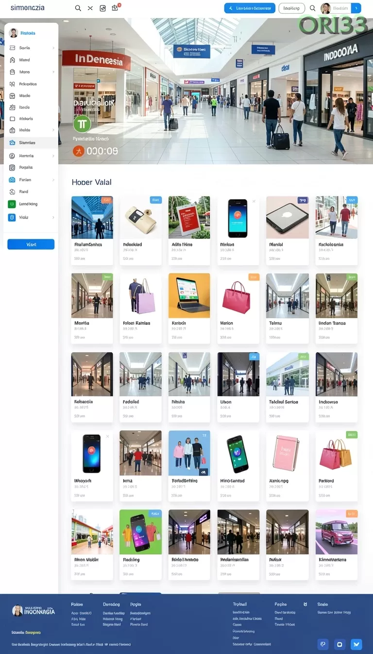 Cuplikan layar ID689 — menu navigasi